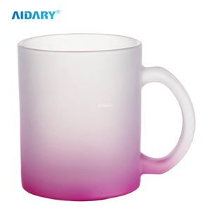 AIDARY Wholesales Best Quality Sublimation Personalized 11oz Glass Mug